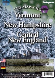  ô Ȯ: Ʈ,   & ߾  ױ۷ Age of Steam Expansion: Vermont, New Hampshire & Central New England