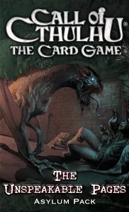  ũ θ: ī -     ź Ȯ Call of Cthulhu: The Card Game - The Unspeakable Pages