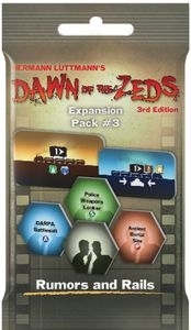    (3): Ȯ  #3 - ӿ ö Dawn of the Zeds (Third Edition): Expansion Pack #3 – Rumors and Rails